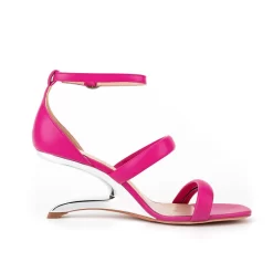 Special-shaped Heels Open Toe Ankle Strap Sandals -Ladies Fashion Shoes special shaped heels open toe ankle strap sandals 12 1.jpg.mst