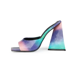 Square Toe Slide Sandal Spring Gradient Block Heel Shoes -Ladies Fashion Shoes square toe slide sandal 2021 spring gradient block heel shoes 11 1.jpg.mst