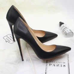 Dresses Matte Pumps Pointed Toe Stiletto High Heels Shoes -Ladies Fashion Shoes sr dresses matte pumps 2 6.jpg.mst