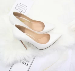 Dresses Matte Pumps Pointed Toe Stiletto High Heels Shoes -Ladies Fashion Shoes sr dresses matte pumps 5 8.jpg.mst