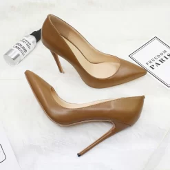 Dresses Matte Pumps Pointed Toe Stiletto High Heels Shoes -Ladies Fashion Shoes sr dresses matte pumps 6 1.jpg.mst