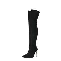 Stretch Long Boot Elastic Over The Knee Thigh High Boots 120 Mm Heels -Ladies Fashion Shoes stretch long boot elastic over the knee thigh high boots 120 mm heels 3 1 1.jpg.mst
