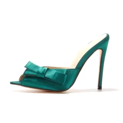 Satin Open Toe Stiletto Mules Shoes Pumps With Bow -Ladies Fashion Shoes tlj 568121905476 2 5.jpg.mst