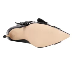 Black Patent Leather Pointed Toe Stilettos Buckles Party Fashion Ankle Boots -Ladies Fashion Shoes u2s my 20221102 4 10.jpg.mst