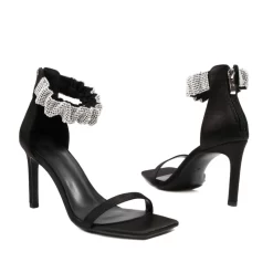 Rhinestone Satin Open Toe Stiletto Heels Ankle Strap Sandals -Ladies Fashion Shoes u2s myd 20221102 4 21 1.jpg.mst