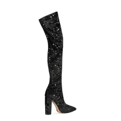 Stars Pattern Velvet Thigh High Boots With Block Heel -Ladies Fashion Shoes u2s wj190 09 1.jpg.mst