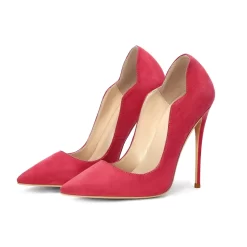 Women's Suede Pointed Toe Stiletto Heels Pumps -Ladies Fashion Shoes u2s zj 001 us 01 1 1.jpg.mst
