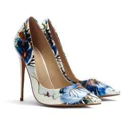 Women's Colored Drawing Pointed Toe Stiletto Heels Pumps -Ladies Fashion Shoes u2s zj 006 us 04.jpg.mst