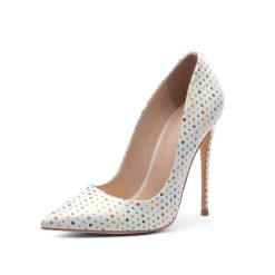 Women's Unique Pattern Pointed Toe Stilettos Pumps -Ladies Fashion Shoes u2s zj 023 10 1.jpg.mst