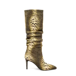 Women's Pointed Toe Stiletto Heels Sclouch Knee High Booties Long Boots 27 Women's Pointed Toe Stiletto Heels Sclouch Knee High Booties Long Boots -Ladies Fashion Shoes u2s zj 506 us 04 1.jpg.mst