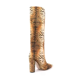 Animal Printed V Cut Knee High Boots Pointed Toe Chunky Heels Long Boots 31 Animal Printed V Cut Knee High Boots Pointed Toe Chunky Heels Long Boots -Ladies Fashion Shoes u2s zj 508 us 05 1 1.jpg.mst