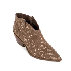 Women's Bown Rhinestone V-cut Block Heel Cowboy Boots Retro Western Booties -Ladies Fashion Shoes u2shs12 07 26.jpg.mst