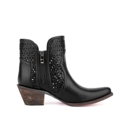 Women's Vegan Leather Hollow Out Western Cowboy Boots Block Heel Ankle Booties -Ladies Fashion Shoes u2shs12 07 41 1.jpg.mst