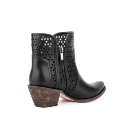 Women's Vegan Leather Hollow Out Western Cowboy Boots Block Heel Ankle Booties -Ladies Fashion Shoes u2shs12 07 42 1.jpg.mst