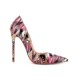 Women's Floral Patent Leather Stiletto Heels Pumps -Ladies Fashion Shoes u2swj 543 44 1.jpg.mst