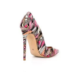 Women's Floral Patent Leather Stiletto Heels Pumps -Ladies Fashion Shoes u2swj 543 45 1.jpg.mst