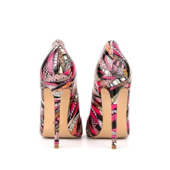 Women's Floral Patent Leather Stiletto Heels Pumps -Ladies Fashion Shoes u2swj 543 46 1.jpg.mst