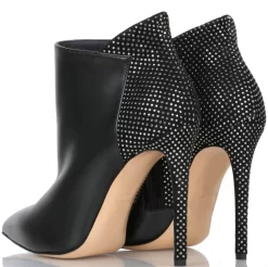 Black Back Rhinestone Pointed Toe Stiletto Heels Ankle Boots -Ladies Fashion Shoes u2szj642 003.jpg.mst