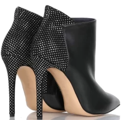 Black Back Rhinestone Pointed Toe Stiletto Heels Ankle Boots -Ladies Fashion Shoes u2szj642 007.jpg.mst