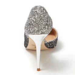 Up2step Glitter Pointed Toe D'orsay Stiletto Heel Sequin Pumps For Wedding -Ladies Fashion Shoes up2step glitter pointed toe d 039 orsay stiletto heel pumps for wedding 52 .jpg.mst