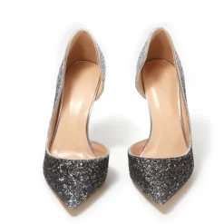 Up2step Glitter Pointed Toe D'orsay Stiletto Heel Sequin Pumps For Wedding -Ladies Fashion Shoes up2step glitter pointed toe d 039 orsay stiletto heel pumps for wedding 55 .jpg.mst