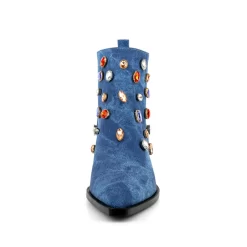 Women's Blue Denim Rhinestone Western Cowboy Boots Block Heel Ankle Booties 13 Women's Blue Denim Rhinestone Western Cowboy Boots Block Heel Ankle Booties -Ladies Fashion Shoes ushs 121.jpg.mst