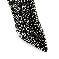 Black Rinestone Stiletto Heel Pointed Toe Ankle Boots -Ladies Fashion Shoes ushs 134.jpg.mst