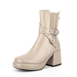 Round Toe Platform Block Heel Chelsea Boots Buckle Ankle Booties 41 Round Toe Platform Block Heel Chelsea Boots Buckle Ankle Booties -Ladies Fashion Shoes ushs 21 1.jpg.mst