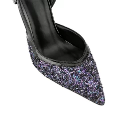 Glitter Pointed Toe Stiletto Heel Slingback Sandals -Ladies Fashion Shoes ushs 280 1.jpg.mst