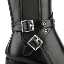 Round Toe Platform Block Heel Chelsea Boots Buckle Ankle Booties 25 Round Toe Platform Block Heel Chelsea Boots Buckle Ankle Booties -Ladies Fashion Shoes ushs 7 1.jpg.mst