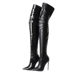 Shiny Pleaser Boots Stiletto Heel Long Thigh High Boots -Ladies Fashion Shoes wj a350 15 1 1.jpg.mst
