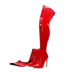 Shiny Pleaser Boots Stiletto Heel Long Thigh High Boots -Ladies Fashion Shoes wj a350 6 1.jpg.mst