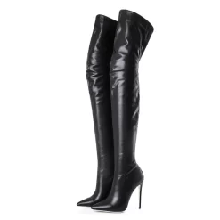 Shiny Pleaser Boots Stiletto Heel Long Thigh High Boots -Ladies Fashion Shoes wj a350 9 1 1.jpg.mst