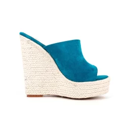 Women's Suede Hemp Rope Woven Wedge Heel Mule Open Toe Sandals -Ladies Fashion Shoes women s suede open toe wedge sandals hemp rope woven heel mule sandals 11 1.jpg.mst