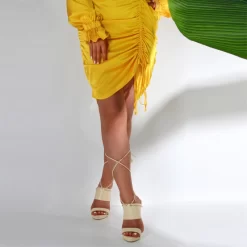 Embossed Vegan Leather Open Toe Stiletto Heel Mule Sandals Tassels Chain Strappy Sandals -Ladies Fashion Shoes yda 062 1.jpg.mst