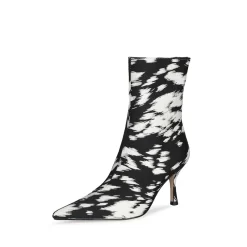 Zebra Print Quilted Side Zipper Stiletto Ankle Boots With Pointed Toe -Ladies Fashion Shoes zebra print quilted side zipper stiletto ankle boots with pointed toe 1 .jpg.mst