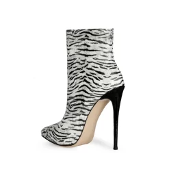 Zebra Printed 5 Inch Stiletto High Heels Ankle Boots With Pointed Toe -Ladies Fashion Shoes zebra printed 5 inch stiletto high heels ankle boots with pointed toe 6 .jpg.mst